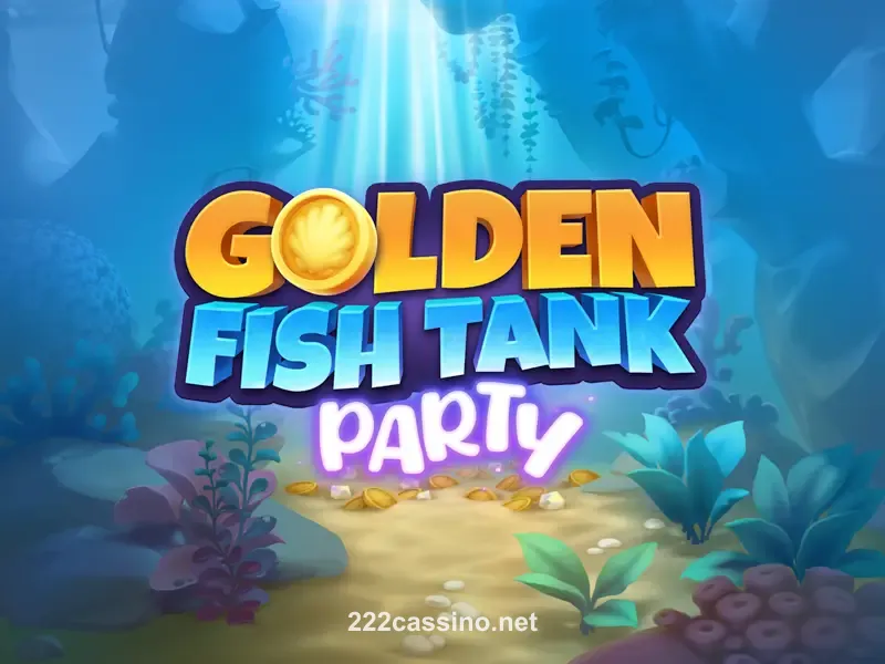 Golden Fish Tank Party – Jogo de caça-níqueis com peixes brilhantes e tanques subaquáticos